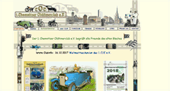 Desktop Screenshot of chemnitzer-oldtimerclub.de
